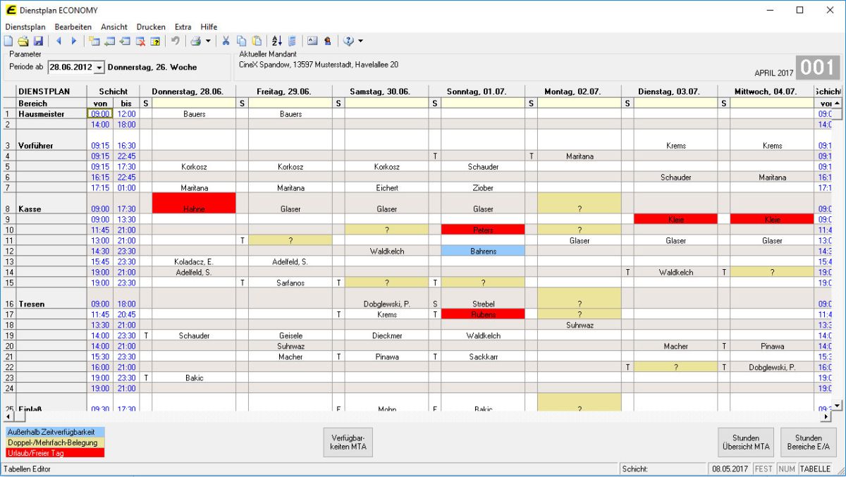 EcoDienstplan